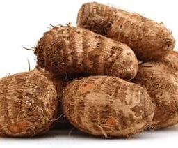 Cocoyam tubers for soup in Lagos